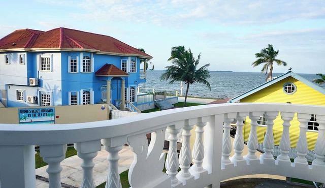 Tranquil SeaView Studio w Pool & Deck near Airport