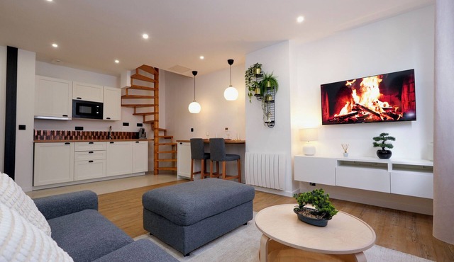 Triplex loft with Jaccuzi in Le Mans