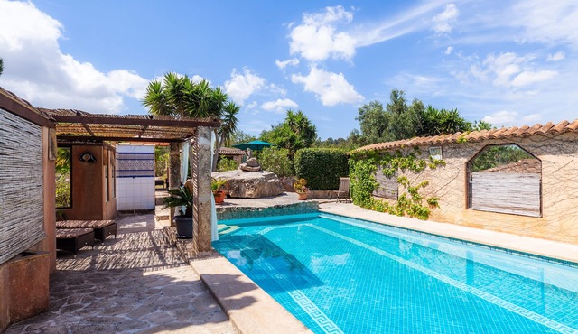 Vacation Apartment "With Rooftop Terrace and Panoramic Views" with Mountain Views in Manacor