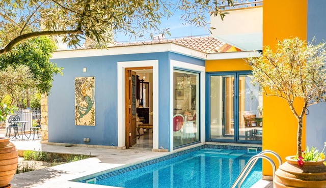 Villa Blue Iris by Ezoria Villas in Stroumpi in Stroumpi
