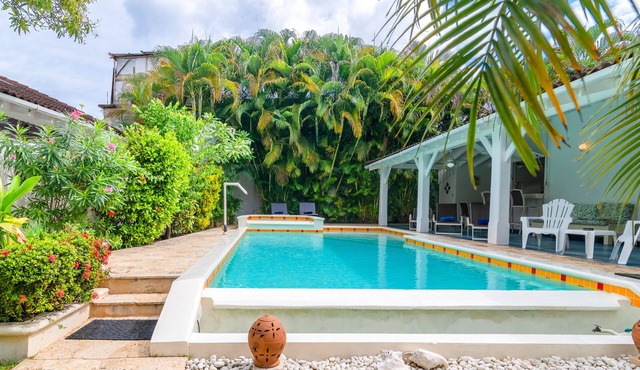 VILLA individual/Private Pool – Jacuzzi/150M Beach and center/Wifi Gratis in Las Terrenas