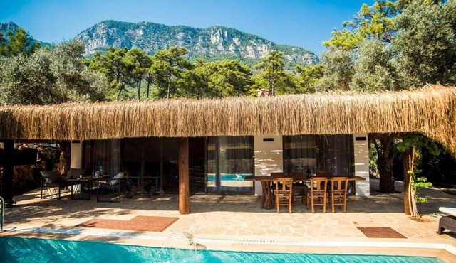 Villa Lake-Stunning views across the surrounding mountains and forests. in Akyaka
