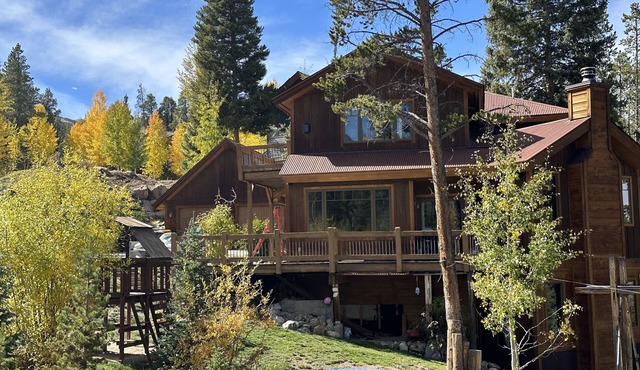 ⭐ Winter Ski Fun! Hot Tub, Wood-Burning FP, Mtn Views, Pets, Free Ski Shuttle in Breckenridge