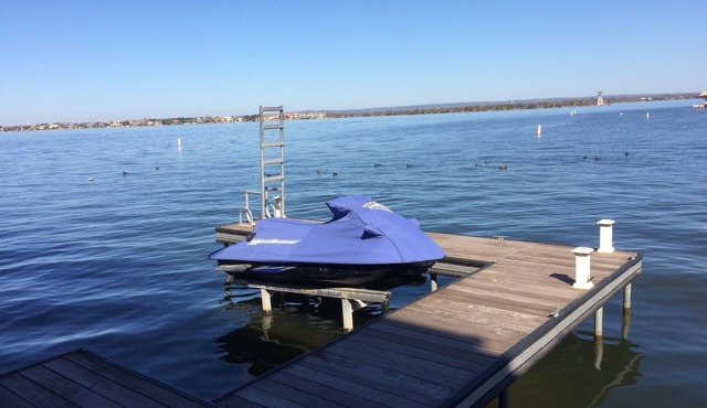 Wow! Open Waterfront with Private Boat Dock near Yacht Club on Lake LBJ. in Horseshoe Bay