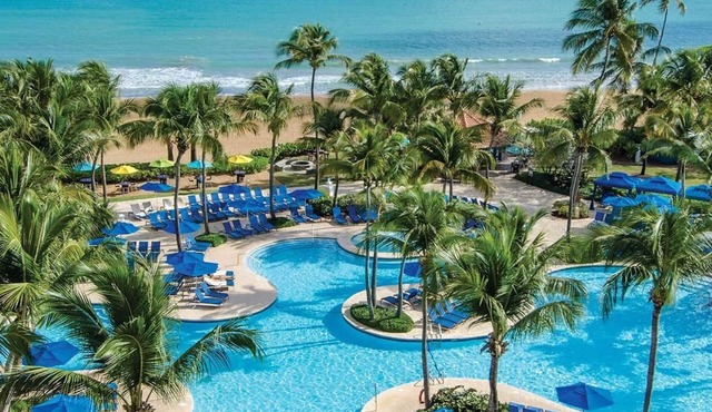 Wyndham-Rio Mar Rio Grande 1BD/BA Presidential Ocean View Exclusive Beach Access in Rio Grande
