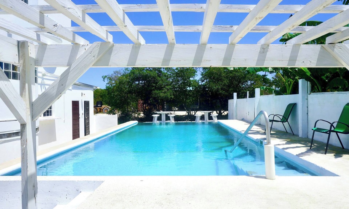 Belize City Apartment | See Belize Sunrise Sea & Garden View 2-bed Studio w Pool & Overwater Deck, 1stfl