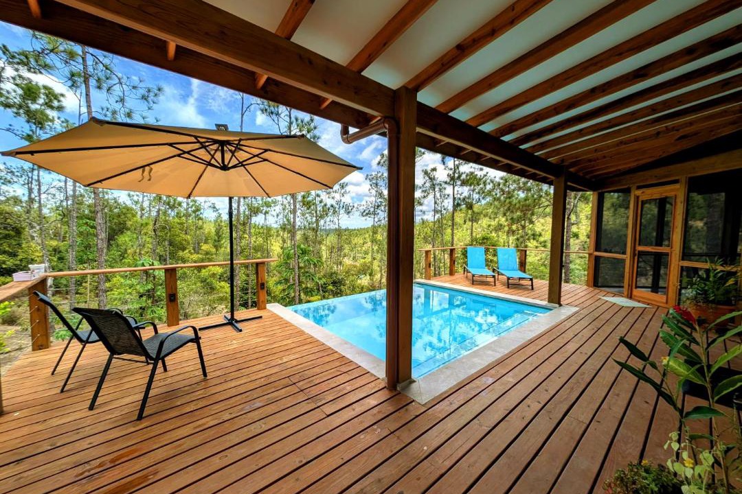 Blancaneau Villa | Elevated Off Grid Villa Private Pool waterfall
