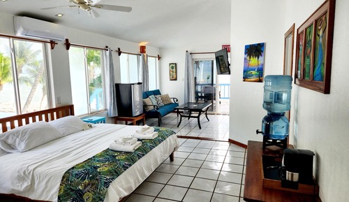 Standard Room, Multiple Beds, Balcony, Beach View