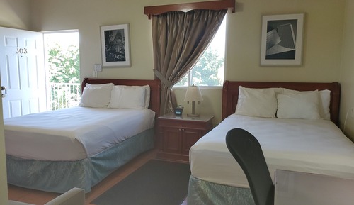 Deluxe Double Room, 2 Double Beds, Mountain View