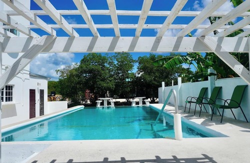 Belize City Apartment | Tranquil SeaView Studio w Pool & Deck near Airport