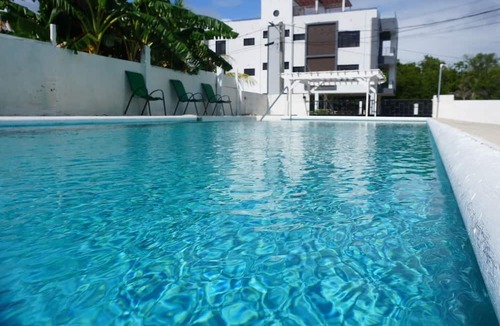 Belize City Apartment | Tranquil SeaView Studio w Pool & Deck near Airport