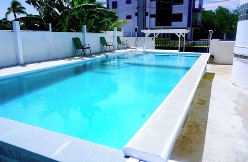 Belize City Apartment | Sunrise Sea View 2-bed Studio w Pool & Deck, 1stFl