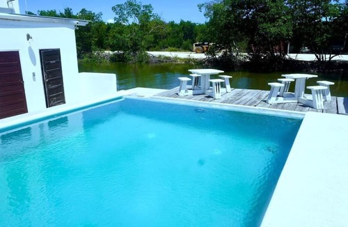 Belize City Apartment | Relaxing Studio w SeaView Pool & Deck near Airport