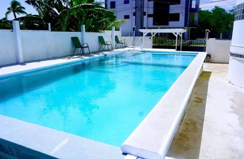 Belize City Apartment | Relaxing Studio w SeaView Pool & Deck near Airport
