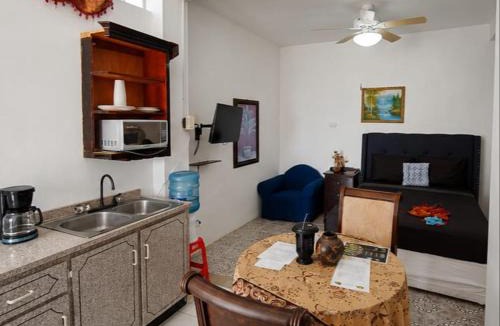 Belize City Apartment | See Belize SUNRISE Sea View Studio with Pool & Deck, 1st Floor