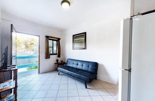 Caye Caulker Apartment | Affordable Suite with WiFi Partial AC Shared Rooftop Deck Pool and Grill