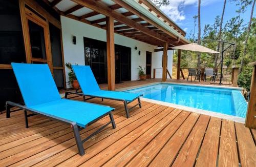 Blancaneau Villa | Elevated Off Grid Villa Private Pool waterfall