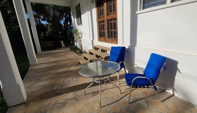 Our Sea of Blue Suite faces the Caribbean and awaits you