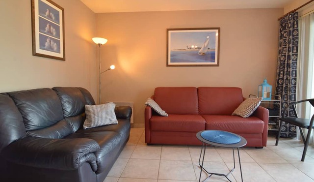 Apartment in Belgium for 2 Person in Bredene