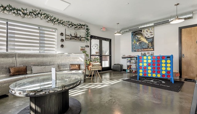 Pet friendly family suite near Purina Farms in The Landing Hub Hotel West of St. Louis in Pacific