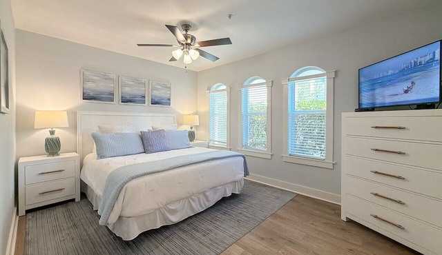 Step Out to the Pool | First-Floor Seacrest Condo + Bikes in Inlet Beach