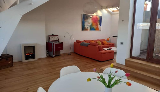 Panorama View, Luxurious penthouse 12 minutes from center, with huge terrace in Laeken
