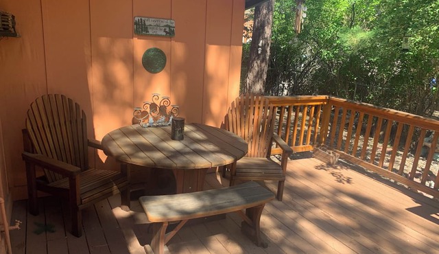 Romantic Rustic Log-Cabin, Strictly For Couples or Small Families, 4-Person Max! in Big Bear City