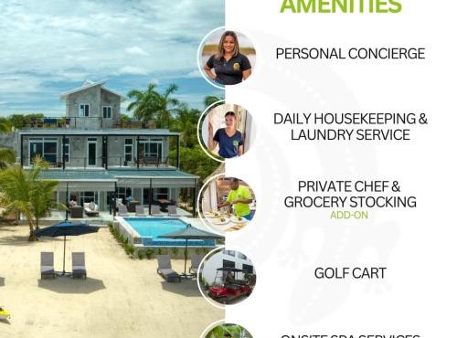 Conmigo Villas - 6 Bedroom Beachfront w Pool