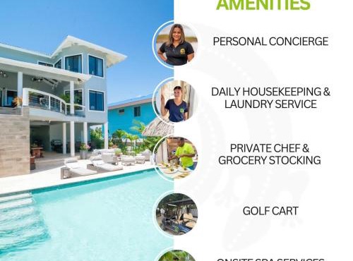 Kairos - Luxury Oceanfront Villa w 2 Pools Beach Pier