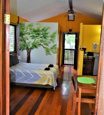 Treetop Cottage Escape in Tropical Garden Near San Ignacio